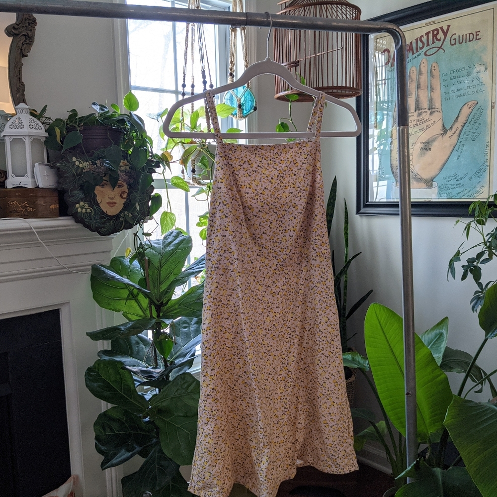 Floral dress perfect for spring